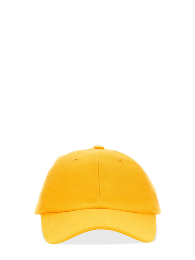 Shop Jacquemus Baseball Cap In Orange