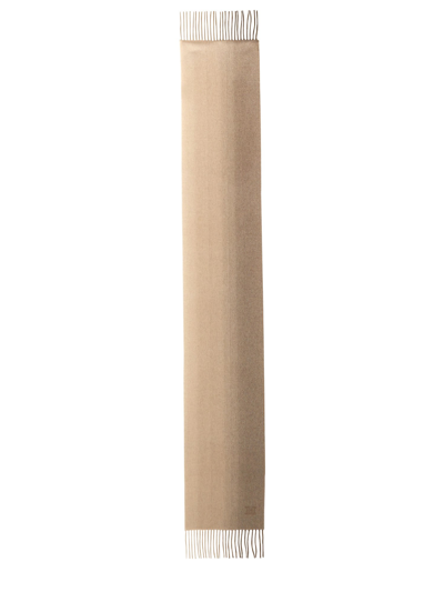 Max Mara Wsfilo Cashmere Scarf In Beige
