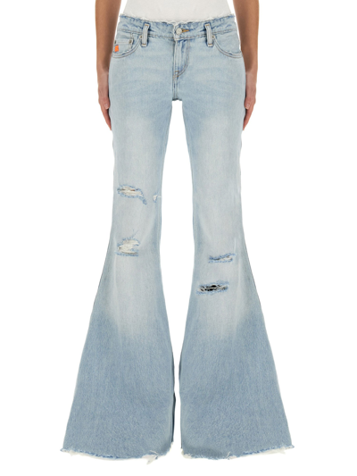 Shop Erl X Levi's Jeans In Blue