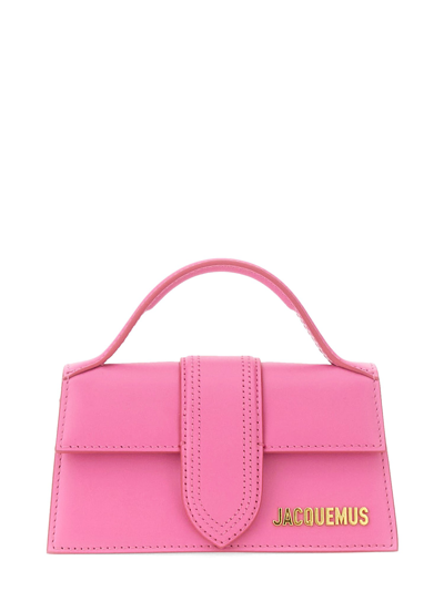 Shop Jacquemus "le Bambino" Mini Bag In Pink