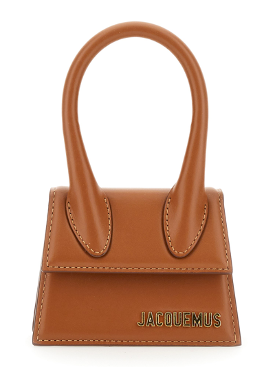 Shop Jacquemus "le Chiquito" Bag In Brown