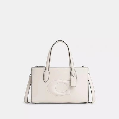 Shop Coach Outlet Nina Small Tote In White