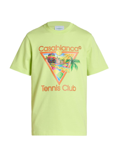 Shop Casablanca Men's Afro Cubism Tennis Club T-shirt