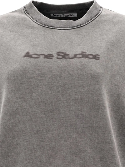 Shop Acne Studios "" Sweatshirt In Grey