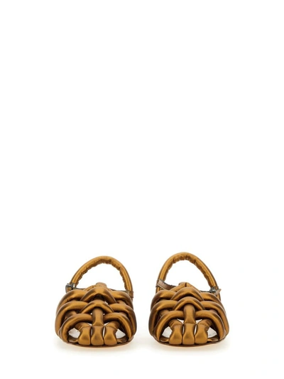 Shop Hereu Cabersa Shoe In Gold