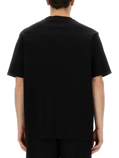 Shop Lanvin T-shirt With Logo In Black