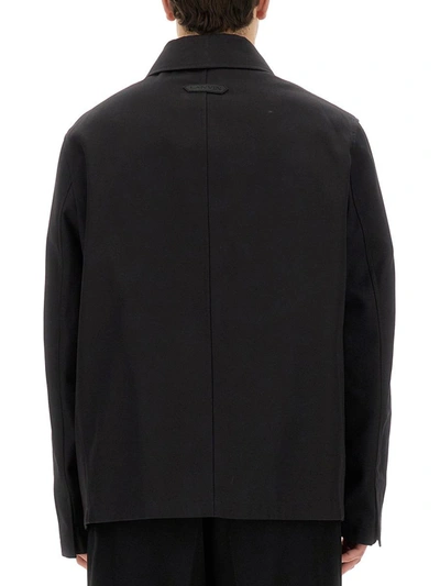 Shop Lanvin Workwear Jacket In Black