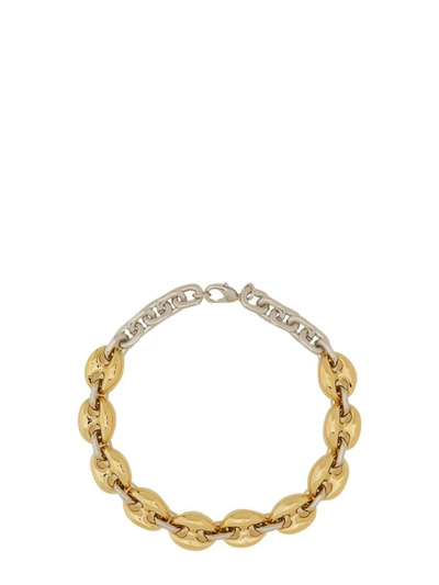 Shop Rabanne "x Eight" Necklace In Gold