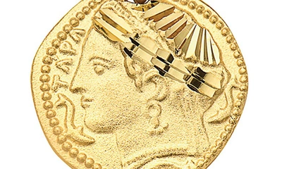 Shop Best Silver 14k Gold Romanus Emperor Coin Pendant