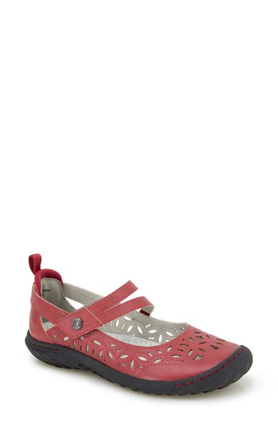 Shop Jbu Bellerose Encore Sneaker In Red