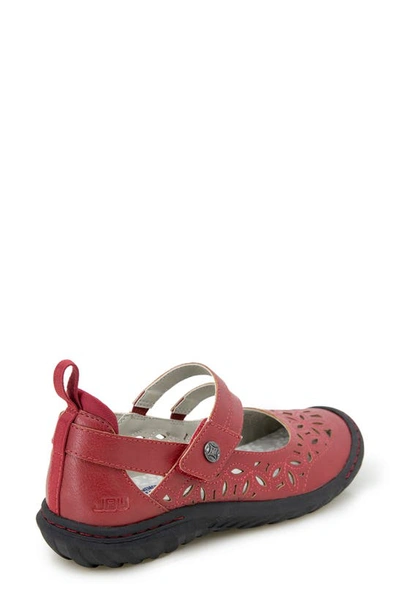 Jbu Bellerose Encore Sneaker In Red