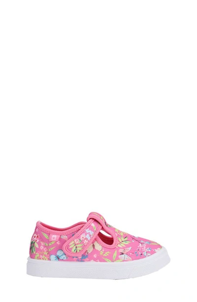 Shop Oomphies Kids' Olivia Butterfly Sneaker In Butterfly Pink