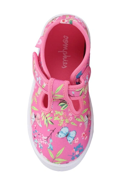 Shop Oomphies Kids' Olivia Butterfly Sneaker In Butterfly Pink