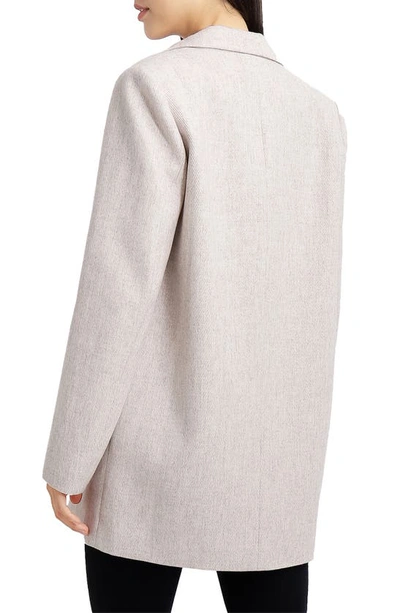 Belle & Bloom Belle And Bloom Kensington Oversize Wool Blend Coat In Natural
