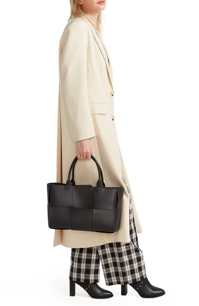 Belle & Bloom Transcendent Asymmetric Split Hem Coat In French Vanilla