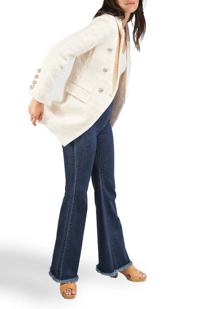 Belle & Bloom Princess Polina Tweed Blazer - Cream