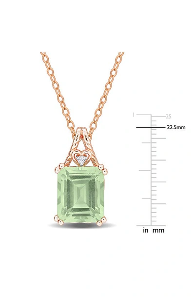 Shop Delmar Green Quartz Pendant Necklace