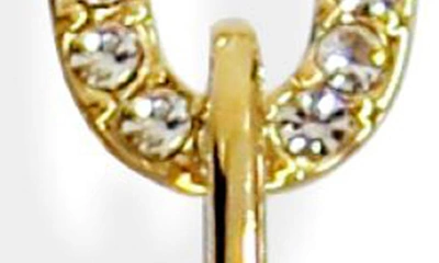 Liza Schwartz Love Link Drop Earrings In Gold
