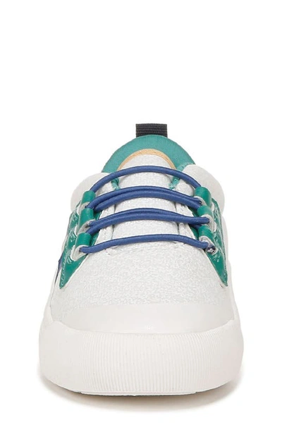 Shop Dr. Scholl's Kids' Time Out Sneaker In White/ Green