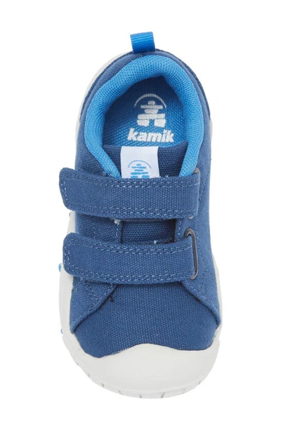 Shop Kamik Kids' Camden Sneaker In Navy