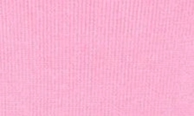 Shop Blu Pepper Scallop Edge Short Sleeve Sweater In Pink