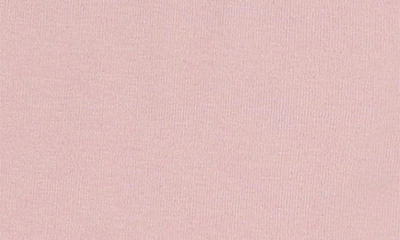 Maniere Glitter Mesh Top & Shorts Set In Mauve