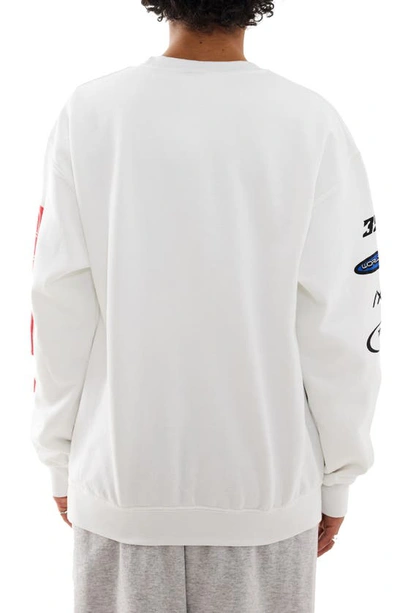 Shop Iets Frans Motocross Sweatshirt In White