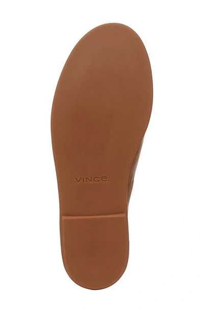 Vince Sloan Lambskin Slip-on Loafers In Sequoiabrown