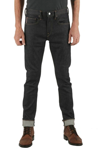 Hiroshi Kato The Scissors Slim Tapered Leg Jeans In Indigo Raw