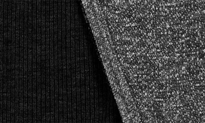 Shop Maniere Tweed Wrap Footie In Black