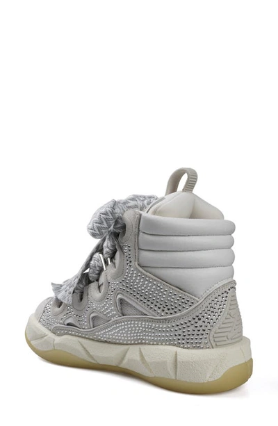 Zigi Rocina High Top Sneaker In White