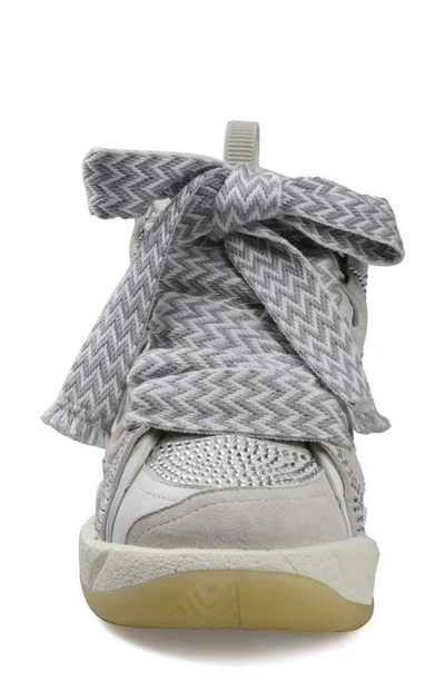 Zigi Rocina High Top Sneaker In White