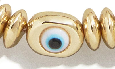 Baublebar Evil Eye Stretch Bracelet In Gold