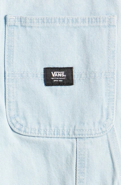 Shop Vans Kids' Drill Chore Relaxed Fit Carpenter Jeans In Blue Ice