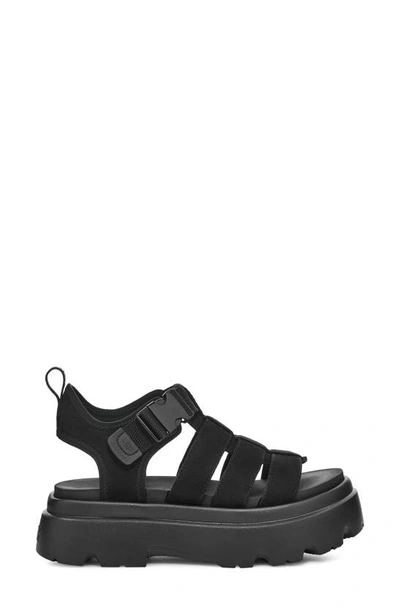 Shop Ugg Cora Platform Sandal In Black