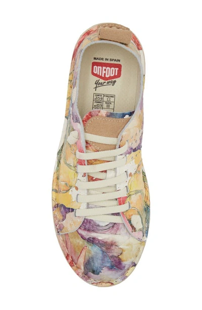 On Foot 30251 Baltimore Sneaker In Flowers