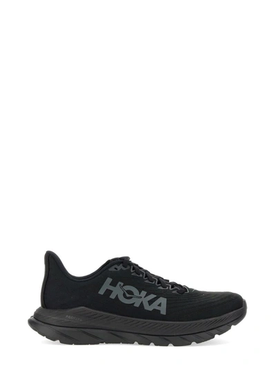 Shop Hoka "mach 5" Sneaker In Black