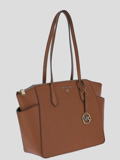 Shop Michael Michael Kors Bag In Luggage