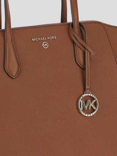 Shop Michael Michael Kors Bag In Luggage