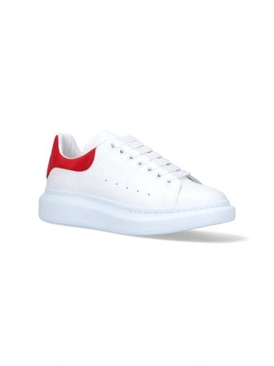 Shop Alexander Mcqueen Sneakers In White