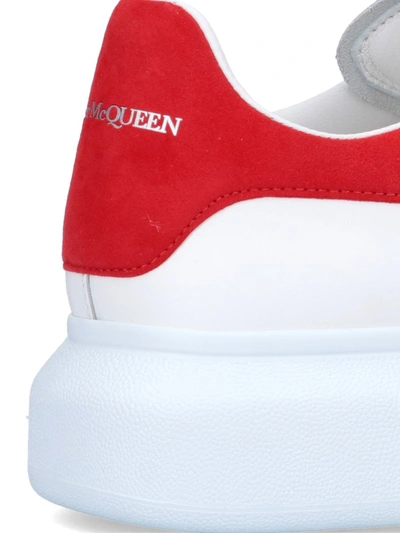 Shop Alexander Mcqueen Sneakers In White