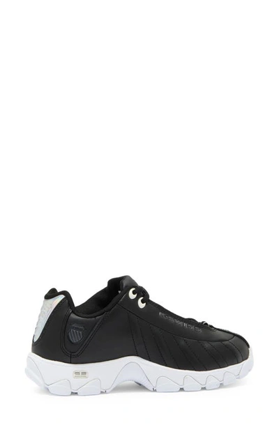 Shop K-swiss St329 Sneaker In Black/iridescent/gel-m