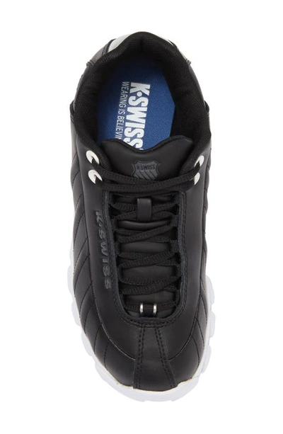 Shop K-swiss St329 Sneaker In Black/iridescent/gel-m