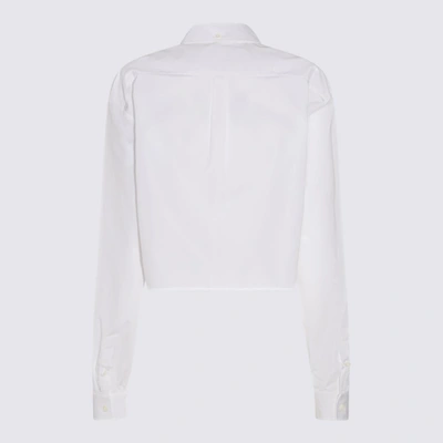 Shop Givenchy White Cotton Shirt