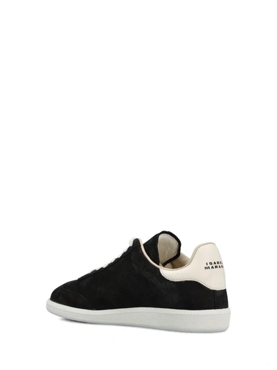 Shop Isabel Marant Sneakers In Faded Black/ecru