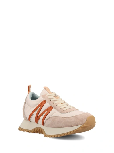 Shop Moncler Sneakers In Light Pink
