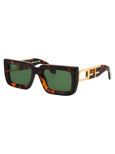 Off-white Sunglasses In 6055 Havana