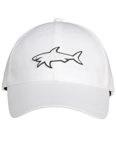 Shop Paul & Shark Hat In White