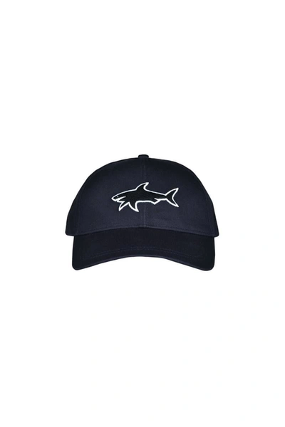 Shop Paul & Shark Hat In Blue