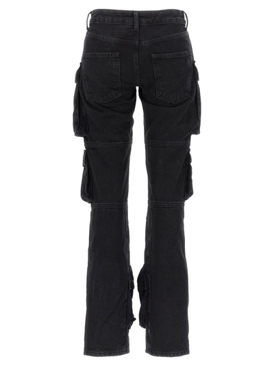 Shop Attico The  'essie' Jeans In Black